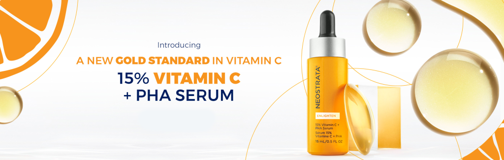 Introduction a new gold standart in vitamin c 15% vutamin c + pha serum